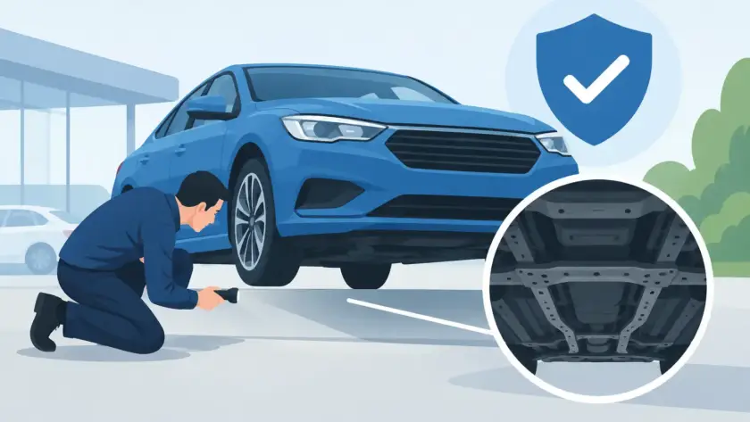 How a Chassis Damage Check Protects Your Purchase
