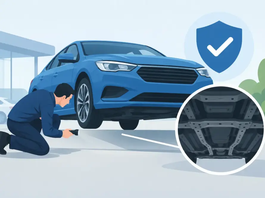 How a Chassis Damage Check Protects Your Purchase
